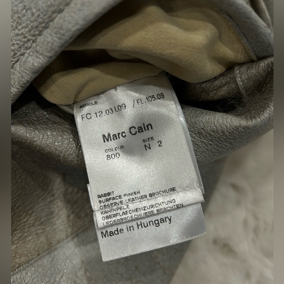 Fur and leather jacket Marc cain - Picture 11 of 13